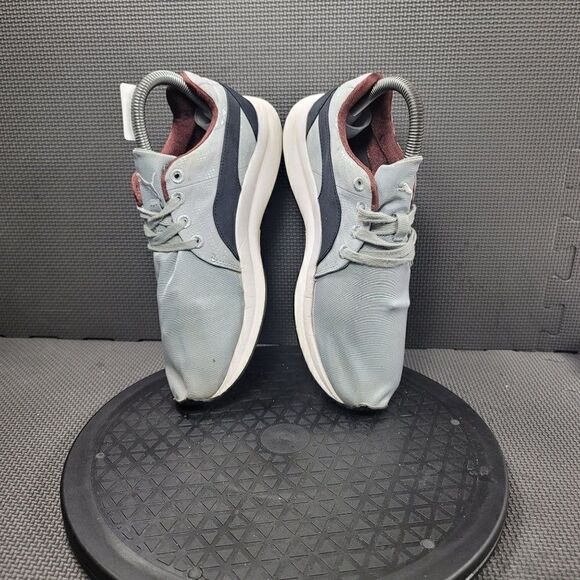 Puma Womens Sz 7.5 Grey Athletic Running Mesh Shoes - Picture 6 of 9